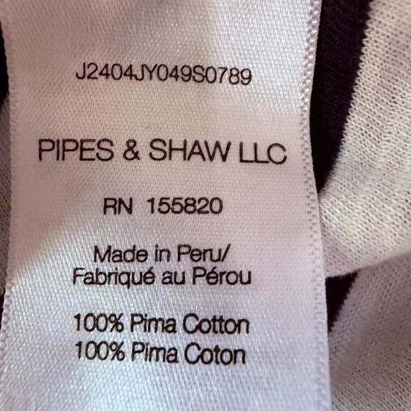 Veronica Beard Navy and White Striped Top - Picture 4 of 4